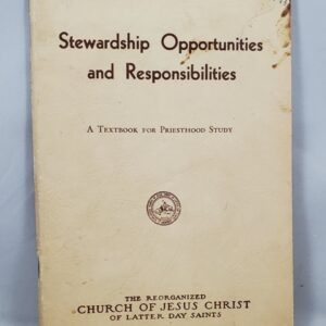 stewardship opportunities and responsibilities