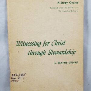 witnessing for christ through stewardship