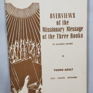 overviews of the missionary message of the three books young adult