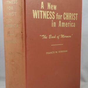 new witness for christ in america 2 vols