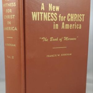 new witness for christ in america 2 vols