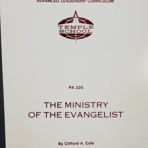 ministry of the evangelist