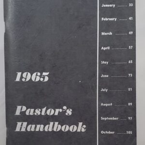 pastors handbook various