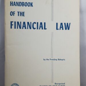 handbook of the financial law