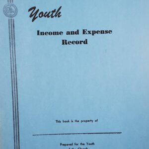 youth income and expense record