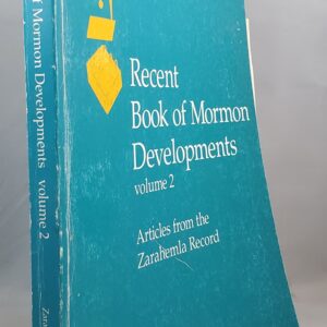 recent book of mormon developments