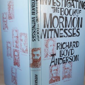 investing the book of mormon witnesses