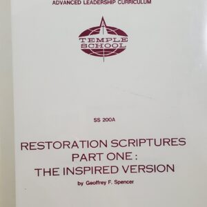 restoration scriptures pt 1 inspired version