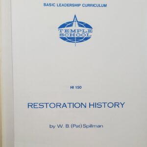 restoration history hi 150