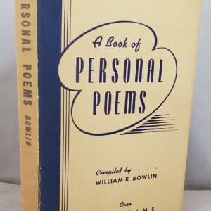 book of personal poems