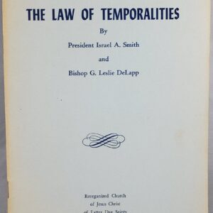 law of temporalities