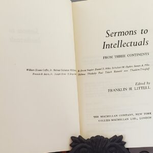 sermons to intellectuals