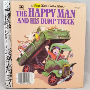 happy man and his dump truck