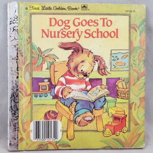dog goes to nursery school