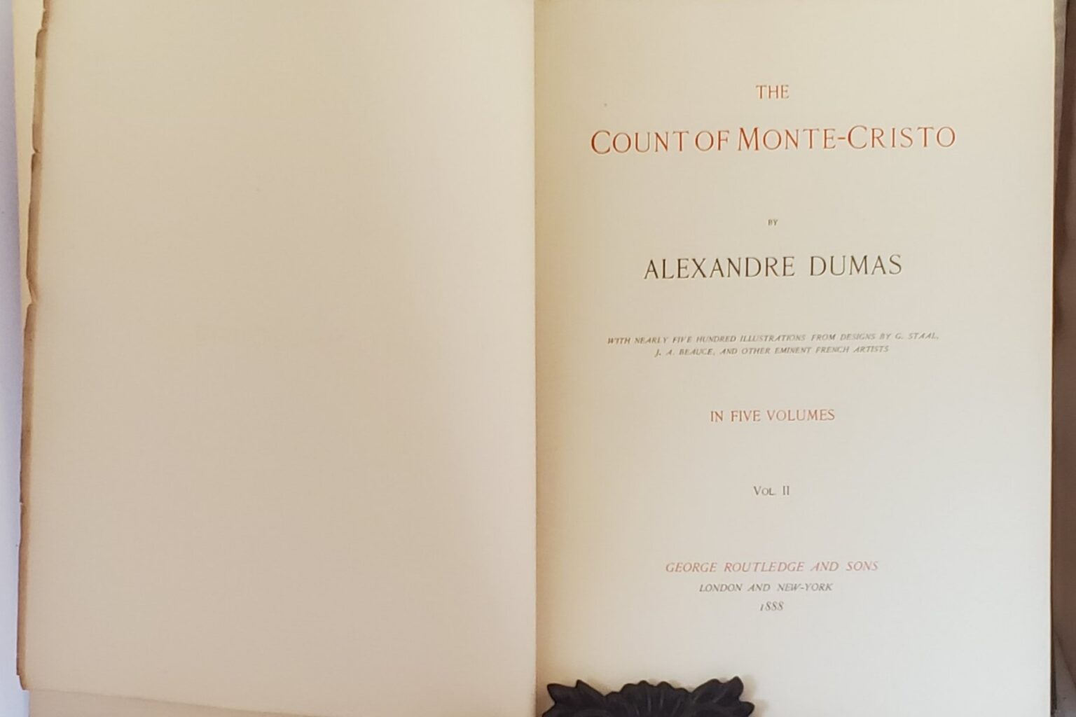 the count of monte cristo book