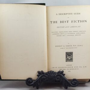 descriptive guide to the best fiction